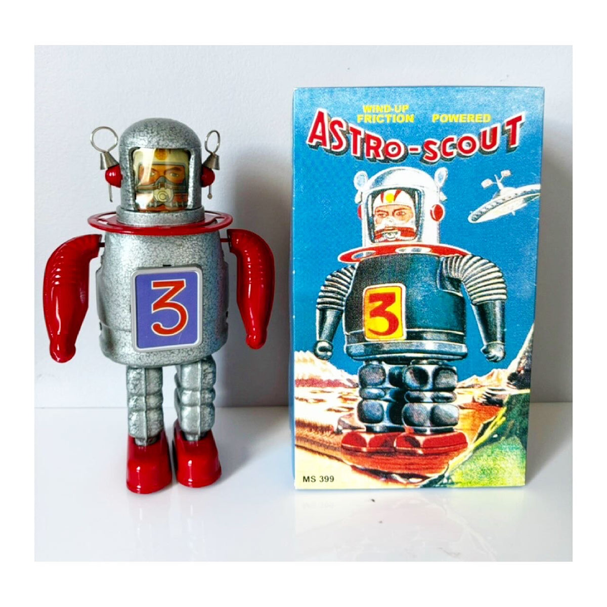 Astro Scout Friction Astonaut, 1960s – Colourful Fable