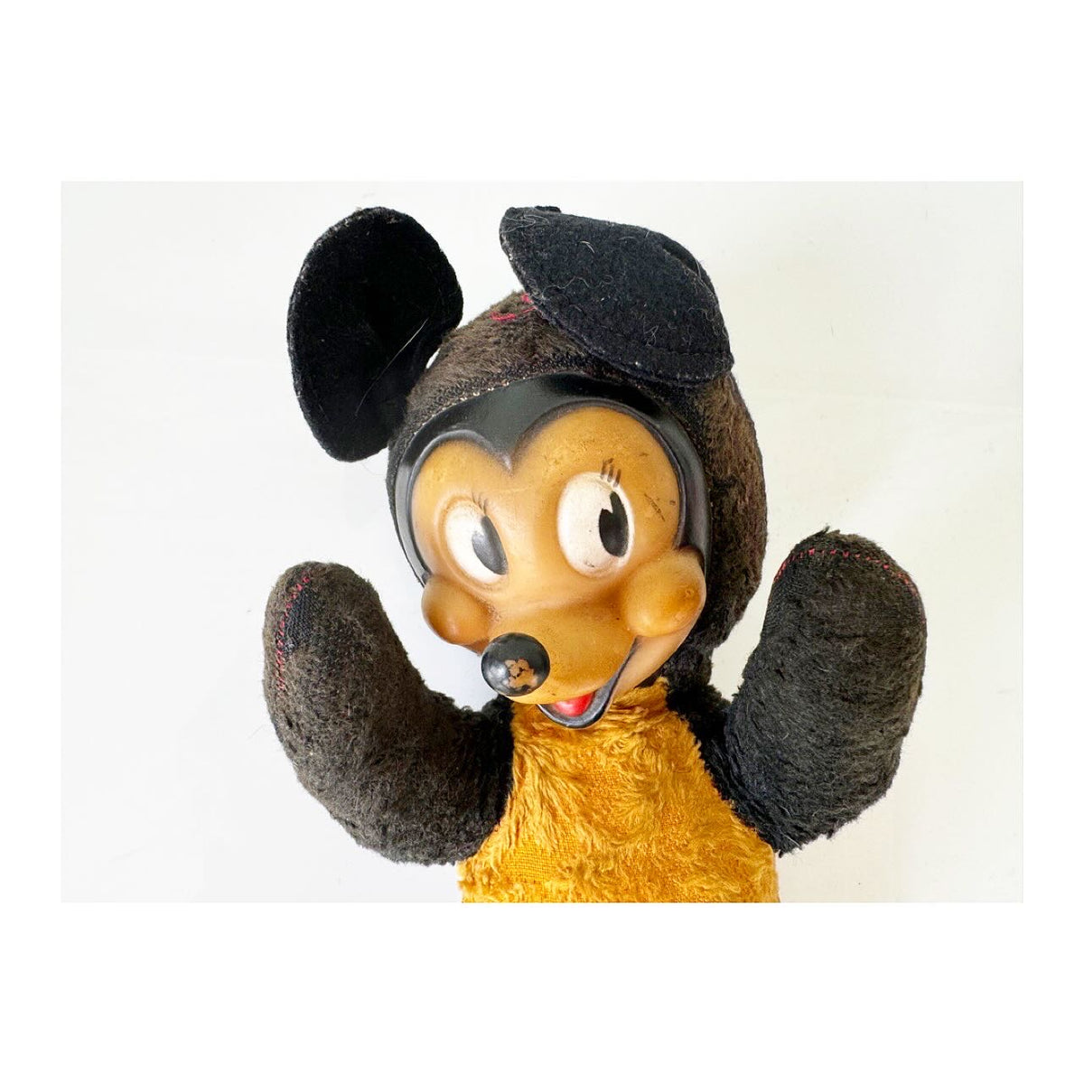 Vintage mickey sale mouse stuffed doll