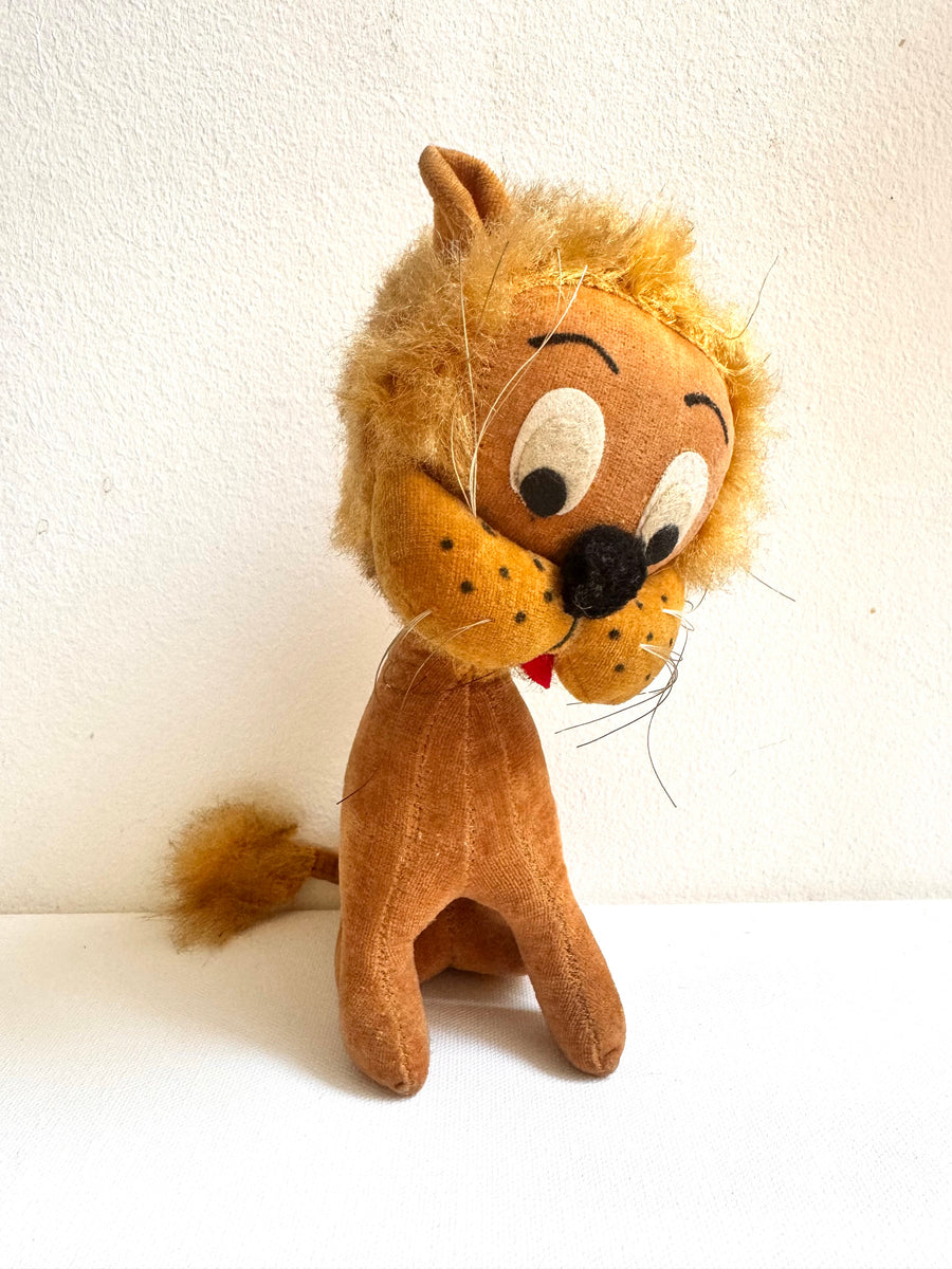 Stuffed Lion, Made in Japan, 1930s – Colourful Fable