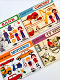 A Set Of Four Young World Tripper Books, 1970s