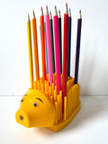 Vintage Porcupine Pencil Holder, 1980s