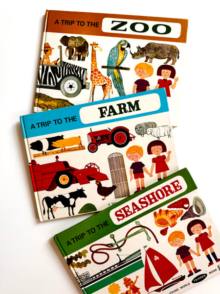  Young World Tripper Books by Ben and Stephanie Manchipp, 1970s