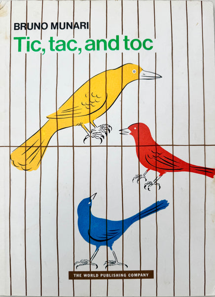 Tic, Tac, and Toc by Bruno Munari, First Edition, 1957