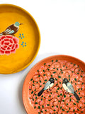 Set of Hand-painted Kashmiri Plates