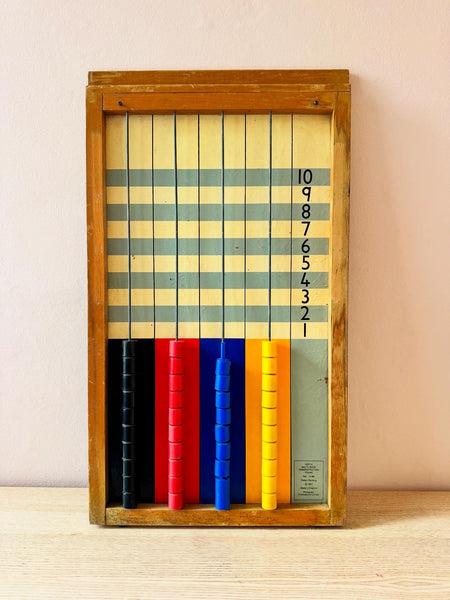 Vintage Classroom Counting Aid, 1960s