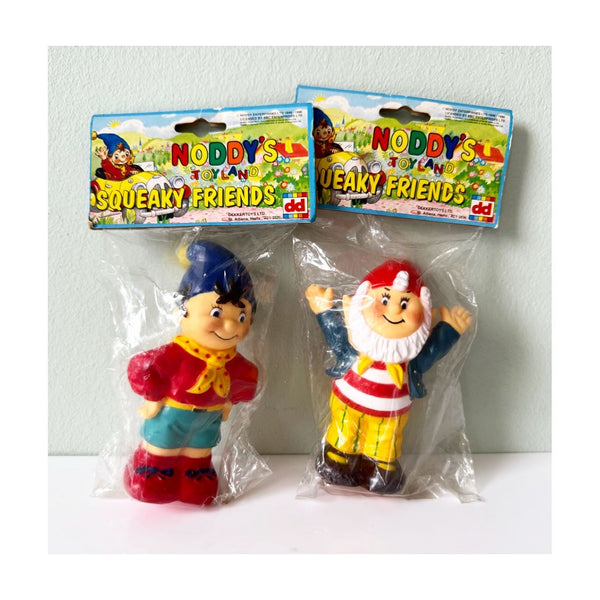 Noddy and Big Ears Squeaker Toys, 1980s/90s