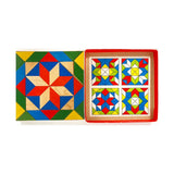 Czechoslovakian Wooden Bricks Toy, 1970s/80s