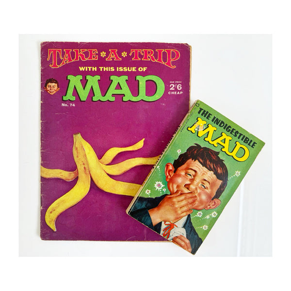 Mad Magazine and Book, 1960s
