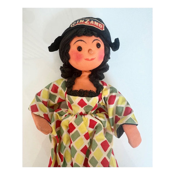 Original Cinzano Advertising Doll, 1960s