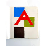 Alphabet by Sonia Delaunay, First Edition, 1972