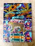 Leopard Painting, Acylic on Wood