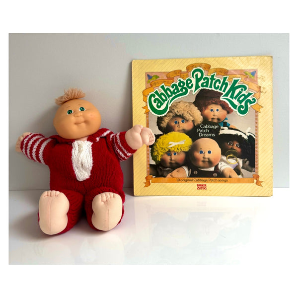 Original Cabbage Patch Doll and Record, 1982