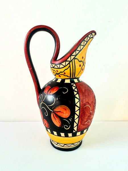Handpainted Vase, Southern Italy, 1970s