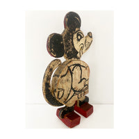 Wooden Mickey Mouse Toy, 1930s/40s