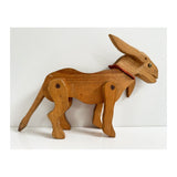 Handmade Donkey Toy, 1940s