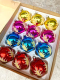 Set of Soviet Christmas Decorations, 1970s