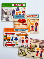 A Set Of Four Young World Tripper Books, 1970s