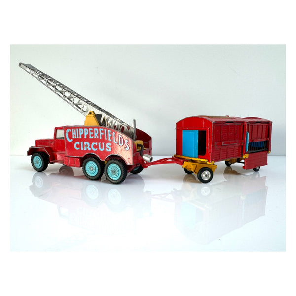 Chipperfields Circus Truck and Animal Trailer by Corgi Toys, 1962