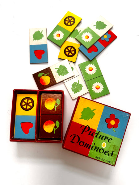 Picture Dominoes by Abbatt Toys, 1960s