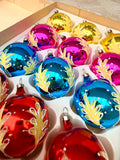 Set of Soviet Christmas Decorations, 1970s