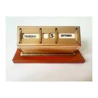 Midcentury Perpetual Calendar, 1960