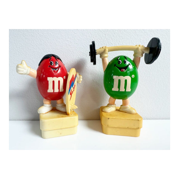 M&M Candy Tube Toppers, 1980s