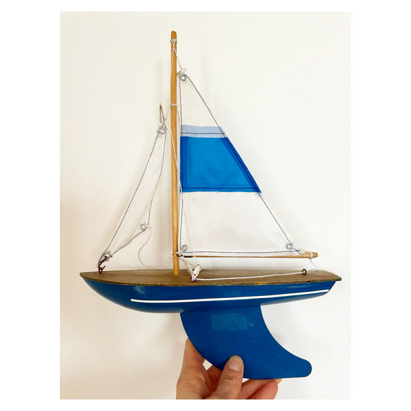Toy Sailboat, 1970s
