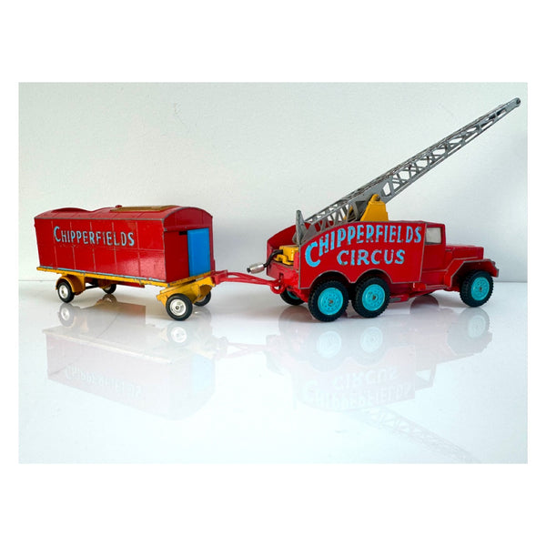 Chipperfields Circus Models Chipperfields Circus Truck and Animal Trailer by Corgi Toys, 1962 ...