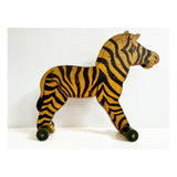 Antique Zebra and Lion Toys, 1930s