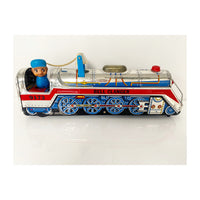 Silver Mountain Express Vintage Toy Train, 1950s 