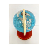 Midcentury Tinplate Globe, 1950s