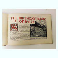 The Birthday Book of Balu, 1921