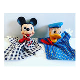 Mickey Mouse and Donald Duck Glove Puppets, 1950s