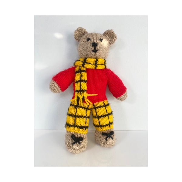Rupert the Bear, Hand-Knitted