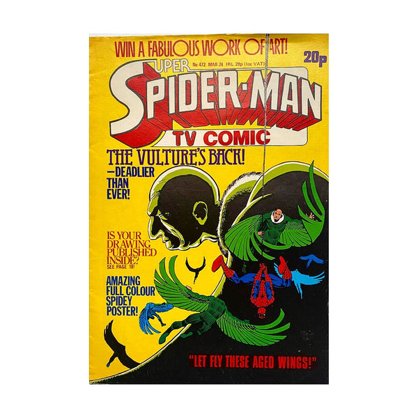 Super Spider-Man TV Comic, 1982
