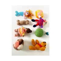 Set of Hand-Knitted Toys