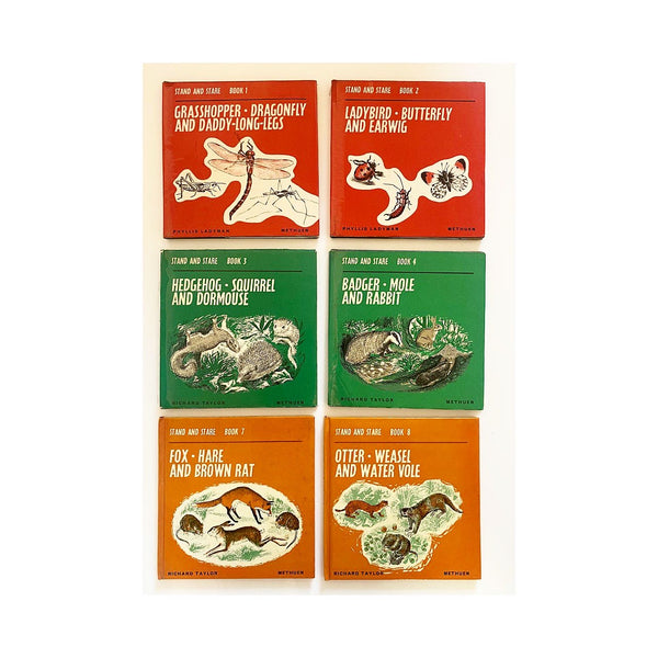 Set of Six Stand and Stare Books, 1960s