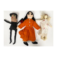 Trio of Handmade Dolls, 1920s