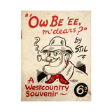 “Ow Be, ‘Ee, M Dears?”, A West Country Souvenir by Stil, 1950s