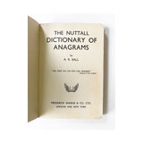 The Nuttall Dictionary of Anagrams, 1937
