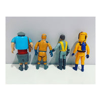 Set of four Ghostbusters Figures, 1986